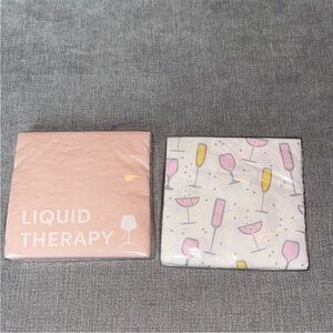 Liquid Therapy Cocktail Napkins Set
